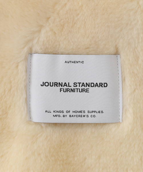 journal standard Furniture （ジャーナルスタンダードファニチャー）の「FUMY MEYER BLANKET L　ブランケット（ブランケット・レディース・アイボリー・FREE）」の6枚目の写真