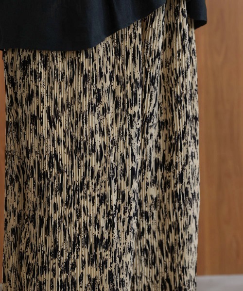 Bou Jeloud（ブージュルード）の「ニュアンス柄パンツ（その他パンツ・レディース・ブラック/ベージュ・FREE）」の15枚目の写真