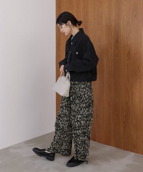 Bou Jeloud（ブージュルード）の「ニュアンス柄パンツ（その他パンツ・レディース・ブラック/ベージュ・FREE）」の20枚目の写真