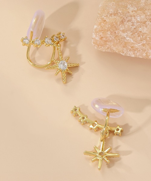 blackdia ocean(ブラックダイヤオーシャン)の「blackdia ocean ジルコニア シャインピアス/イヤリング(ピアス(両耳用)・レディース・ゴールド系その他/ゴールド/シルバー系その他/シルバー・FREE)」の13枚目の写真