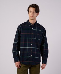 Eddie Bauer（エディーバウアー）の「オックス ストライプ   チェック ボタンダウンシャツ（シャツ/ブラウス）」