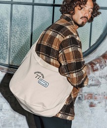 mko13169-embroidery newspaper bag(77arch) ニュースペーパーバッグ(7725W330)