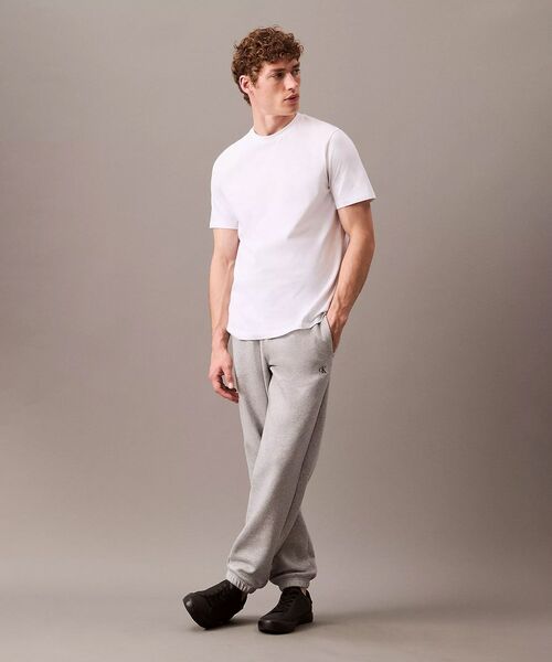 Calvin Klein(カルバン・クライン)の「アーカイブ ロゴ ジョガーパンツ(スウェットパンツ・メンズ・グレー/ブラック・L/M/S)」の9枚目の写真