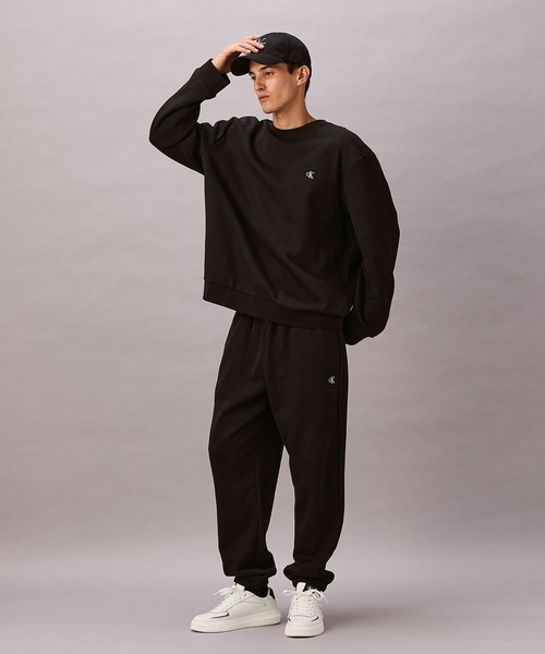 Calvin Klein(カルバン・クライン)の「アーカイブ ロゴ ジョガーパンツ(スウェットパンツ・メンズ・グレー/ブラック・L/M/S)」の12枚目の写真