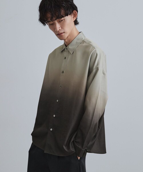 セール】【選べる7色】オーバーとろみシャツ（シャツ/ブラウス）｜tk