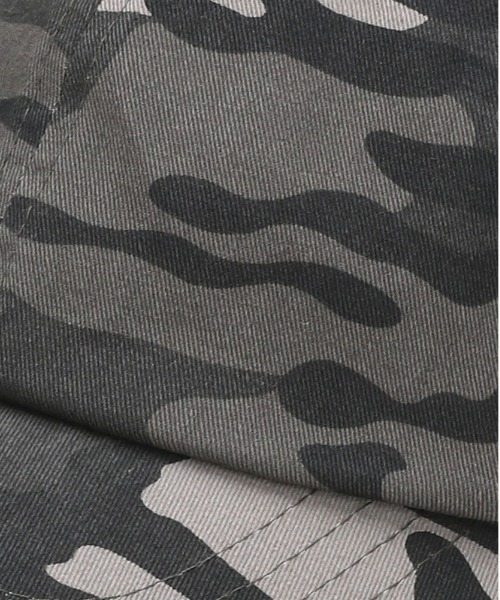 Right-on（ライトオン）の「【HONEYSUCKLE ROSE】総柄ツイルキャップ（キャップ・レディース・ダークグレー/ブラウン/オリーブ・フリー）」の9枚目の写真