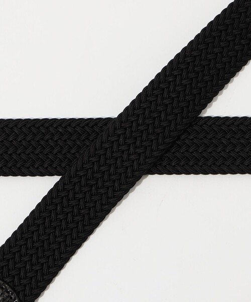 Anderson's（アンダーソンズ）の「Anderson’ｓ リザード革巻き メッシュベルト（ベルト・メンズ・ブラック・95/90/85/80）」の4枚目の写真