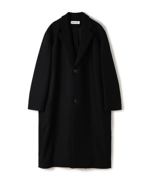 Super120's ライトメルトン チェスターコート（チェスターコート