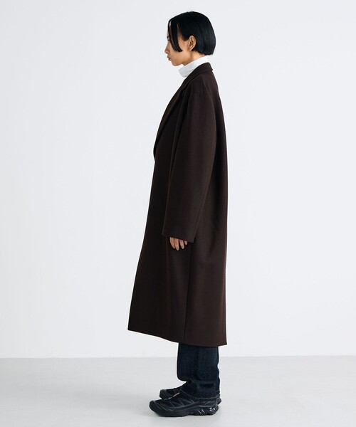 22AW アパルトモン Super120's ノーカラーチェスターコート L'Appartement DEUXIEME CLASSE（チェスターコート）のフリマアイテム一覧