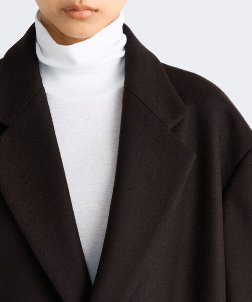 Super120's ライトメルトン チェスターコート（チェスターコート