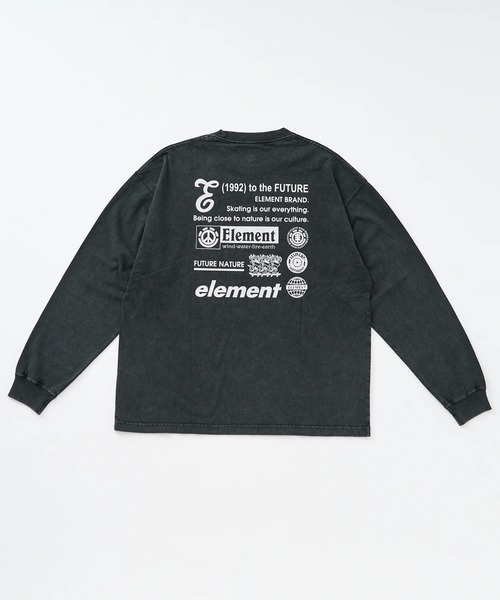 ELEMENT(エレメント)の「ELEMENT メンズ NUMBER LS ロンT 【2025年秋冬モデル】/エレメントバックプリントビックシルエット長袖ロンT(Tシャツ/カットソー・メンズ・ブラック系その他/ブラック/ホワイト・X-LARGE/LARGE/MEDIUM)」の16枚目の写真