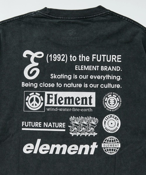 ELEMENT(エレメント)の「ELEMENT メンズ NUMBER LS ロンT 【2025年秋冬モデル】/エレメントバックプリントビックシルエット長袖ロンT(Tシャツ/カットソー・メンズ・ブラック系その他/ブラック/ホワイト・X-LARGE/LARGE/MEDIUM)」の12枚目の写真