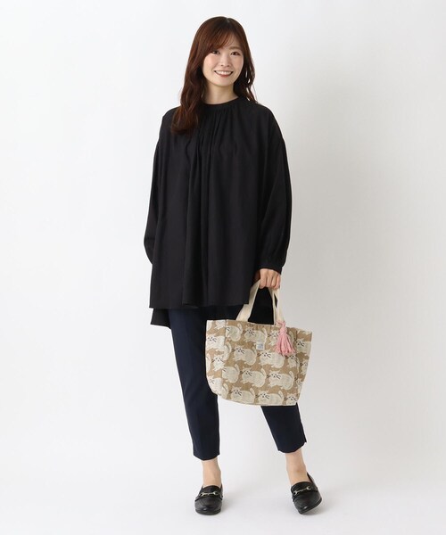 one'sterrace(ワンズテラス)の「FH ジャカードトートバッグ ペルレ(トートバッグ・レディース・ベージュ系8・99)」の10枚目の写真
