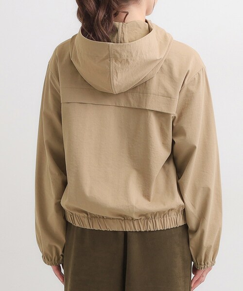 DRESKIP(ドレスキップ)の「【S-LL】気楽にさらりと羽織れる 大人のフードブルゾン(ブルゾン・レディース・ネイビー/ブラウン系/キャメル・01/02/03/04)」の18枚目の写真