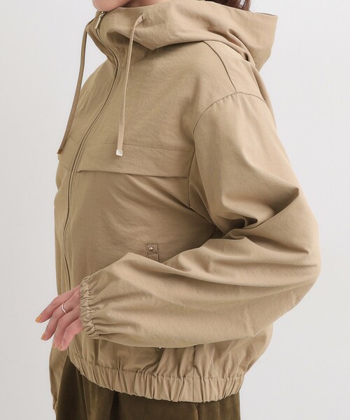 DRESKIP(ドレスキップ)の「【S-LL】気楽にさらりと羽織れる 大人のフードブルゾン(ブルゾン・レディース・ネイビー/ブラウン系/キャメル・01/02/03/04)」の21枚目の写真