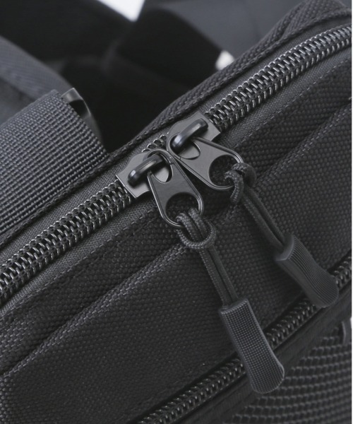 Rename(リネーム)の「Rename CORDURA ベスト型 ボディショルダーバッグ(ボディバッグ/ウエストポーチ・メンズ・ブラック・FREE)」の9枚目の写真