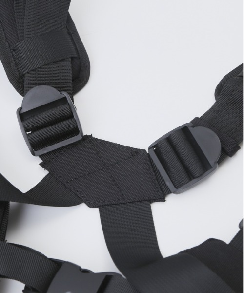 Rename(リネーム)の「Rename CORDURA ベスト型 ボディショルダーバッグ(ボディバッグ/ウエストポーチ・メンズ・ブラック・FREE)」の16枚目の写真