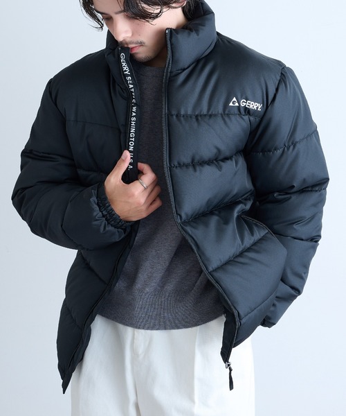 セール】【GERRY】マイクロリップ中綿ダウンタイプ裏ブラックアルミ