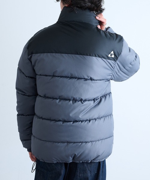 週末値下げ♦美品 海外イタリア製♦ダウンジャケットGEOSPIRIT 46 セール】【GERRY】マイクロリップ中綿ダウンタイプ裏ブラックアルミ