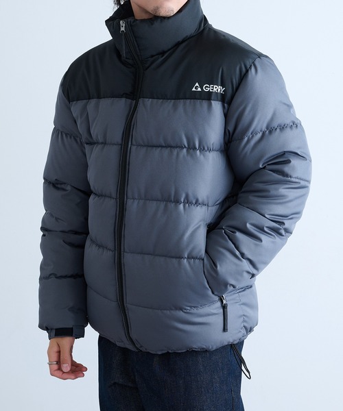 セール】【GERRY】マイクロリップ中綿ダウンタイプ裏ブラックアルミ