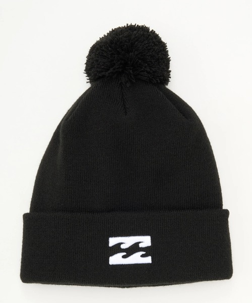 BILLABONG（ビラボン）の「BILLABONG レディース HI GG PONPON BEANIE ビーニー 【2025年秋冬モデル】 @autumn /ビラボンロゴワンポイントポンポン付きニット帽・ビーニー（ニットキャップ/ビーニー・レディース・ブラック/ブルー/オフホワイト/ブラウン・FREE）」の9枚目の写真