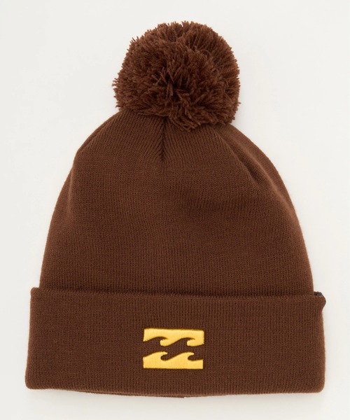 BILLABONG（ビラボン）の「BILLABONG レディース HI GG PONPON BEANIE ビーニー 【2025年秋冬モデル】 @autumn /ビラボンロゴワンポイントポンポン付きニット帽・ビーニー（ニットキャップ/ビーニー・レディース・ブラック/ブルー/オフホワイト/ブラウン・FREE）」の14枚目の写真
