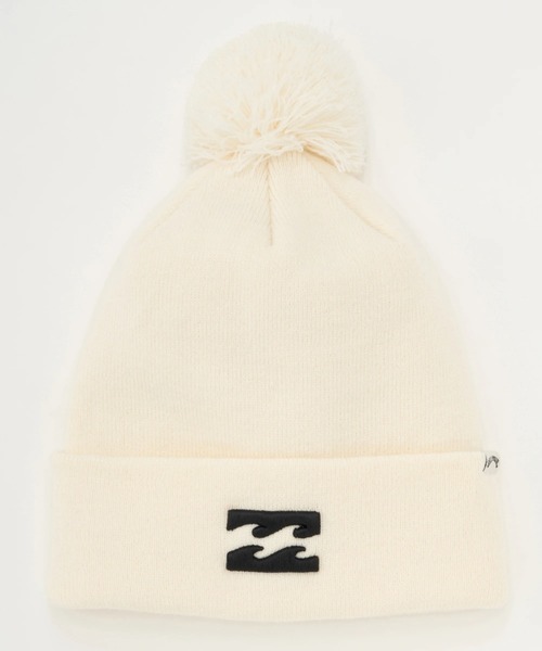 BILLABONG（ビラボン）の「BILLABONG レディース HI GG PONPON BEANIE ビーニー 【2025年秋冬モデル】 @autumn /ビラボンロゴワンポイントポンポン付きニット帽・ビーニー（ニットキャップ/ビーニー・レディース・ブラック/ブルー/オフホワイト/ブラウン・FREE）」の20枚目の写真