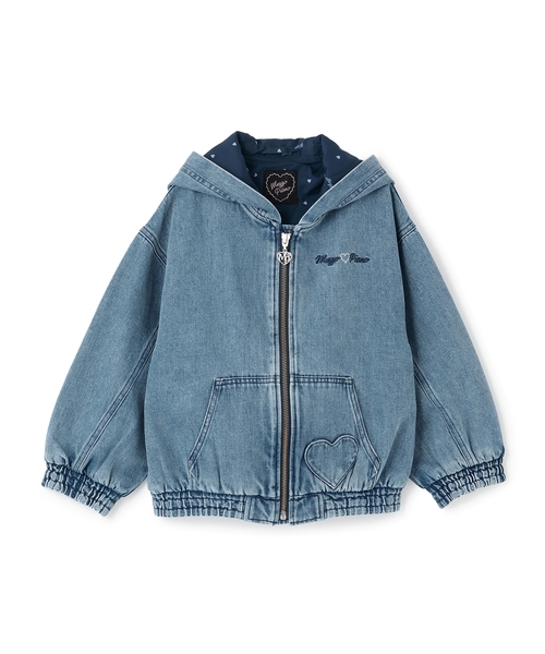 デニムブルゾン（ブルゾン）｜mezzo piano（メゾピアノ）の