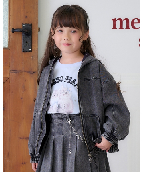 デニムブルゾン（ブルゾン）｜mezzo piano（メゾピアノ）の