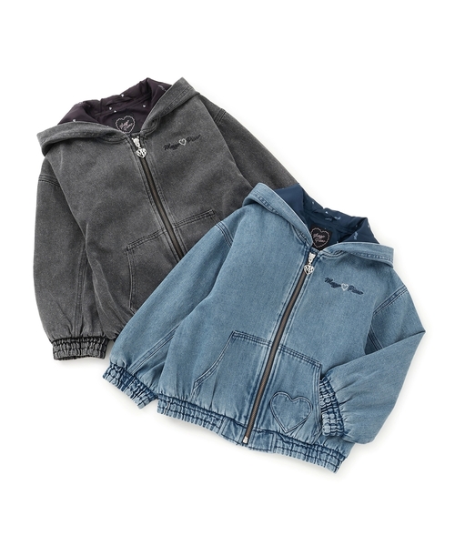 デニムブルゾン（ブルゾン）｜mezzo piano（メゾピアノ）の