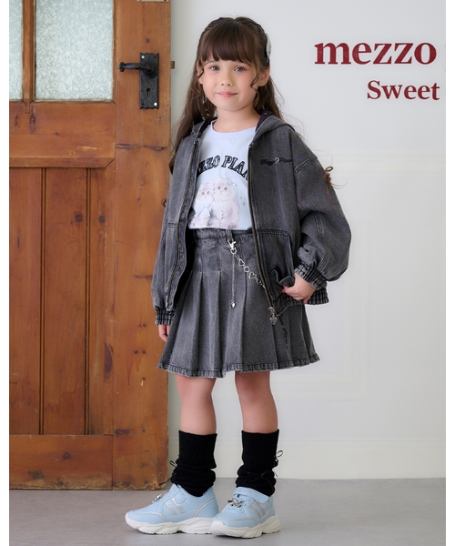 デニムブルゾン（ブルゾン）｜mezzo piano（メゾピアノ）の