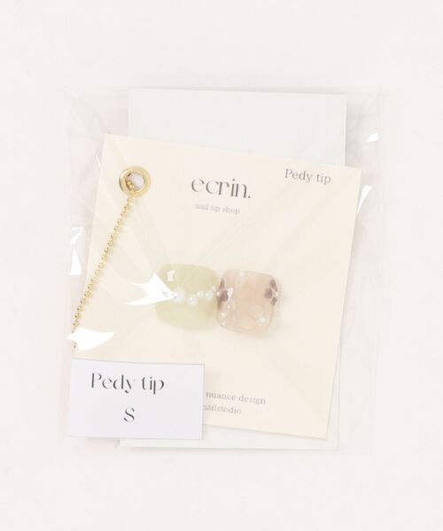 tone(トーン)の「【ecrin】 Pedy tip (MA)(ネイルシール/ネイルチップ・レディース・グリーン系その他・MEDIUM/LARGE/SMALL)」の4枚目の写真