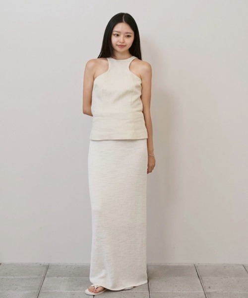 TODAYFUL（トゥデイフル）の「Linen Americansleeve Tops（タンクトップ・レディース・ブラック/ベージュ/キナリ・FREE）」の14枚目の写真