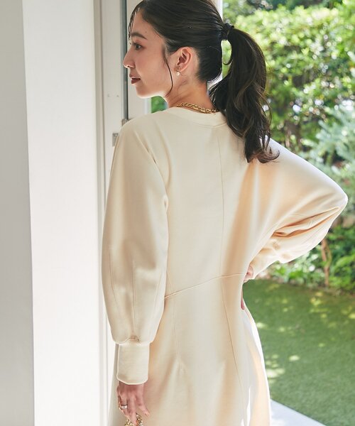 セール】【1枚で決まる】ドルマン切替ワンピース（ワンピース）｜La