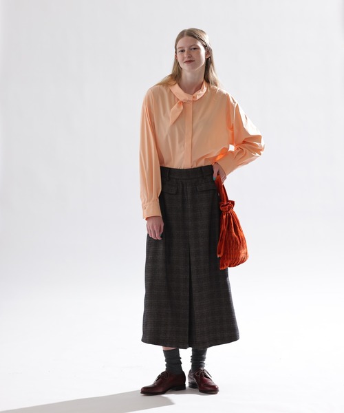 Kelen（ケレン）の「「KELEN / ケレン」ボウタイデザインブラウス（シャツ/ブラウス・レディース・ブラック/オフホワイト/ピンク/ブルー系その他・S/M）」の11枚目の写真