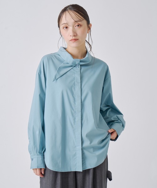 Kelen（ケレン）の「「KELEN / ケレン」ボウタイデザインブラウス（シャツ/ブラウス・レディース・ブラック/オフホワイト/ピンク/ブルー系その他・S/M）」の13枚目の写真