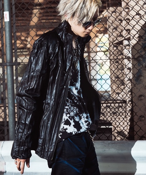 FUGA（フーガ）の「『FUGA/フーガ』タイダイ柄ロングスリーブカットソー（Tシャツ/カットソー・メンズ・ブラック/ホワイト・M/L）」の13枚目の写真