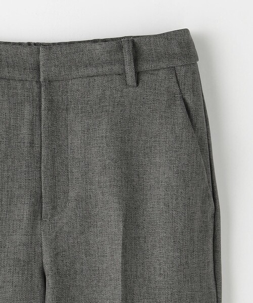 A DAY IN THE LIFE UNITED ARROWS(アデイインザライフユナイテッドアローズ)の「ツイードライク メランジ ワイドパンツ ‐ハンドウォッシャブル‐<A DAY IN THE LIFE>(その他パンツ・レディース・レッド/ダークグレー・36/38/40)」の4枚目の写真