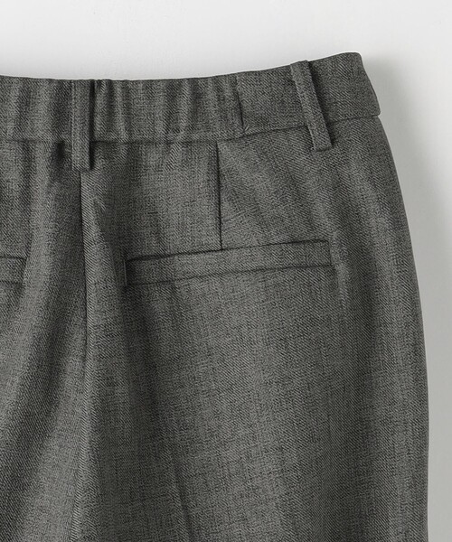 A DAY IN THE LIFE UNITED ARROWS(アデイインザライフユナイテッドアローズ)の「ツイードライク メランジ ワイドパンツ ‐ハンドウォッシャブル‐<A DAY IN THE LIFE>(その他パンツ・レディース・レッド/ダークグレー・36/38/40)」の7枚目の写真