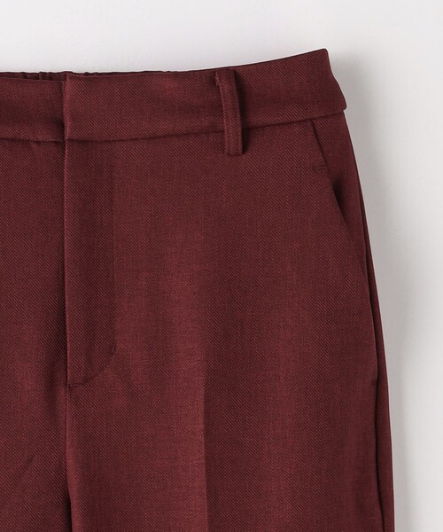 A DAY IN THE LIFE UNITED ARROWS(アデイインザライフユナイテッドアローズ)の「ツイードライク メランジ ワイドパンツ ‐ハンドウォッシャブル‐<A DAY IN THE LIFE>(その他パンツ・レディース・レッド/ダークグレー・36/38/40)」の11枚目の写真