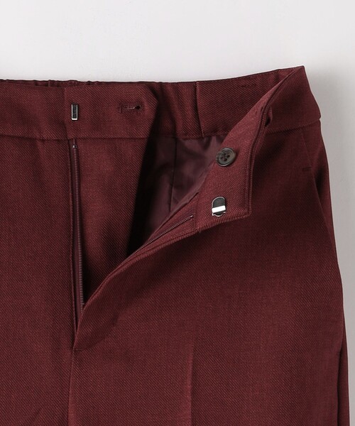 A DAY IN THE LIFE UNITED ARROWS(アデイインザライフユナイテッドアローズ)の「ツイードライク メランジ ワイドパンツ ‐ハンドウォッシャブル‐<A DAY IN THE LIFE>(その他パンツ・レディース・レッド/ダークグレー・36/38/40)」の12枚目の写真
