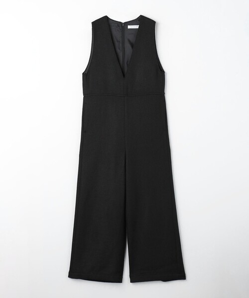 A DAY IN THE LIFE UNITED ARROWS(アデイインザライフユナイテッドアローズ)の「ツイードライク オールインワン<A DAY IN THE LIFE>(ワンピース・レディース・ブラック・FREE)」の1枚目の写真