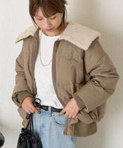 セール】2WAYボリュームギャザーチュールノースリーブジャケット