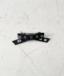 GANNI(ガニー)のGANNI Eyelet bow barrette satin(バレッタ/ヘアクリップ)