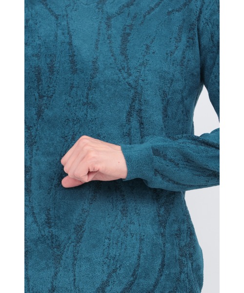 TORNADO MART（トルネードマート）の「ﾌﾚｲﾑﾘﾝｸｽﾓｰﾙVﾈｯｸ（ニット/セーター・メンズ・グリーン/ブラック/ホワイト/ダークパープル・LL/MEDIUM/LARGE）」の8枚目の写真