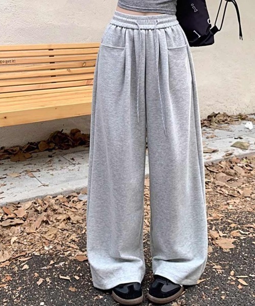 maison de LATIR(メゾンドラティール)の「ふわもこ裏起毛ワイドパンツ(その他パンツ・レディース・グレー/ブラック/ネイビー・FREE)」の18枚目の写真