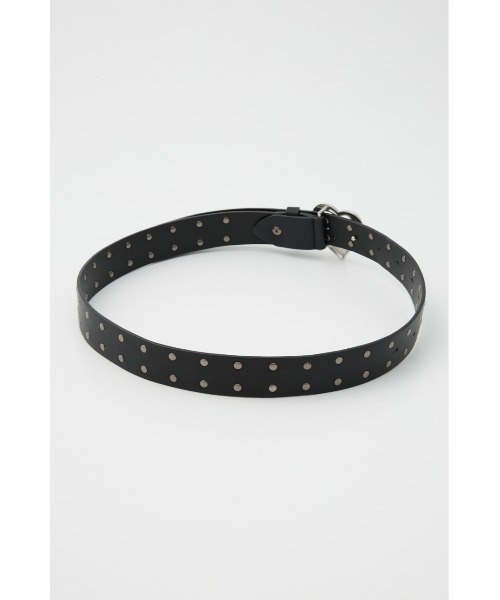 SLY（スライ）の「HEART STUDS BELT ハート スタッズ ベルト 秋服 冬服（ベルト・レディース・ブラック・FREE）」の3枚目の写真