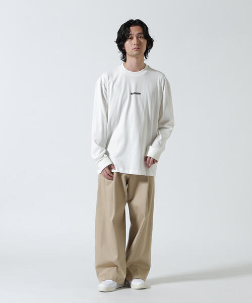 BARROW(バロー)の「Barrow/バロー/JAPAN LIMITED BEAR LONG T-SHIRT(Tシャツ/カットソー・メンズ・ブラック/ホワイト・L/M/XL)」の10枚目の写真