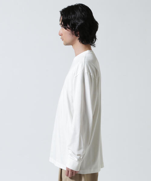 BARROW(バロー)の「Barrow/バロー/JAPAN LIMITED BEAR LONG T-SHIRT(Tシャツ/カットソー・メンズ・ブラック/ホワイト・L/M/XL)」の11枚目の写真