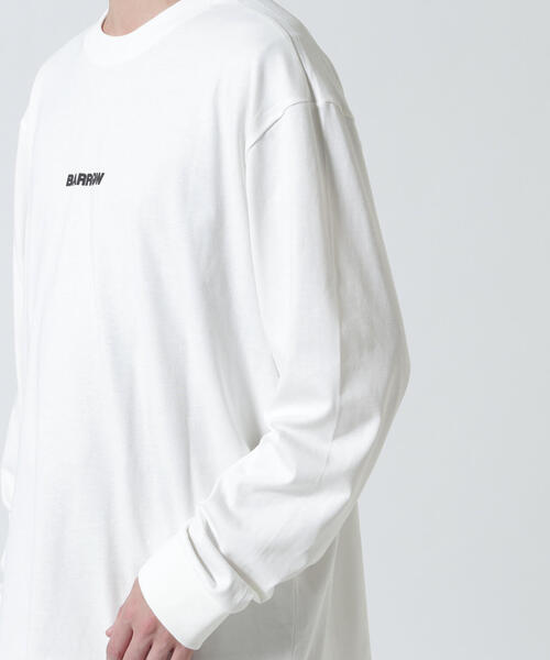 BARROW(バロー)の「Barrow/バロー/JAPAN LIMITED BEAR LONG T-SHIRT(Tシャツ/カットソー・メンズ・ブラック/ホワイト・L/M/XL)」の14枚目の写真